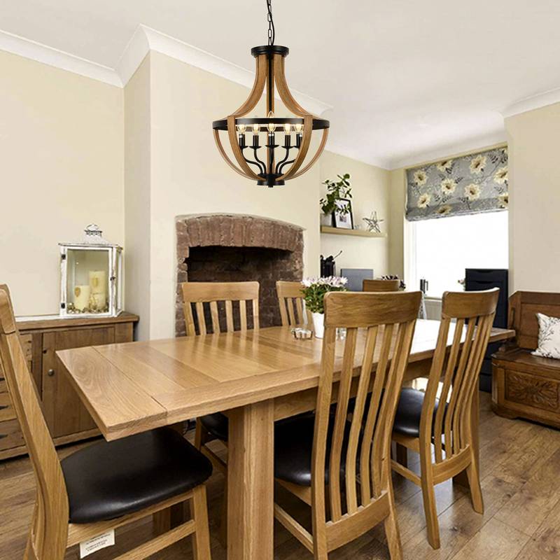 Chic 5-Light Modern Chandelier