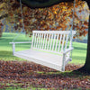 Cozy Hanging Porch Swing with Armrests