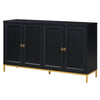 Stylish Black Sideboard with Ample Storage