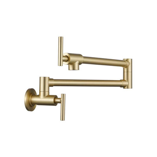 Space-Saving Wall-Mount Kitchen Faucet