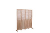 Natural Wood Folding Room Divider