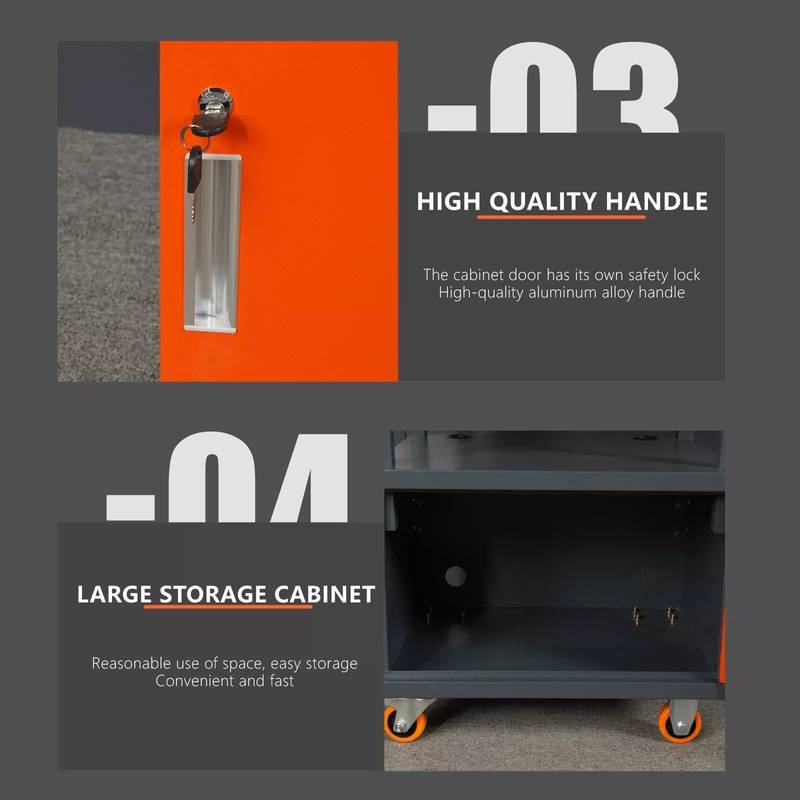 Handy Tool Trolley with Drawer