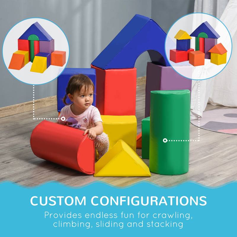 Soft Climb & Crawl Foam Blocks for Toddlers