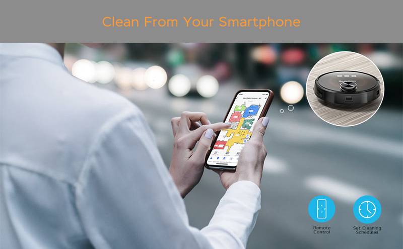 Smart Clean Buddy Robot Vacuum and Mop