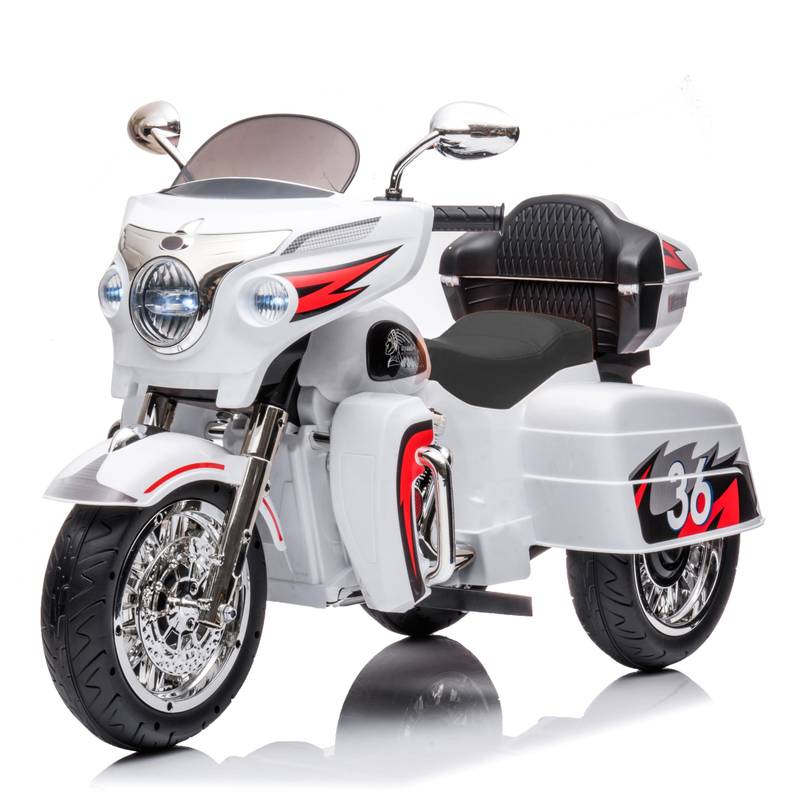 Double Fun Electric Ride-On Motorcycle for Kids