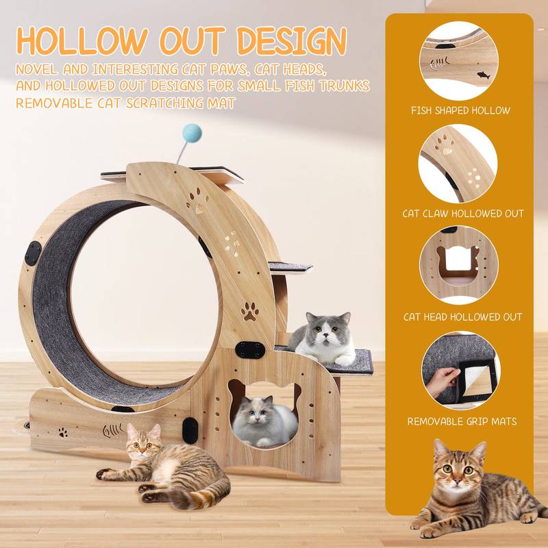 Purrfect Cat Exercise Wheel
