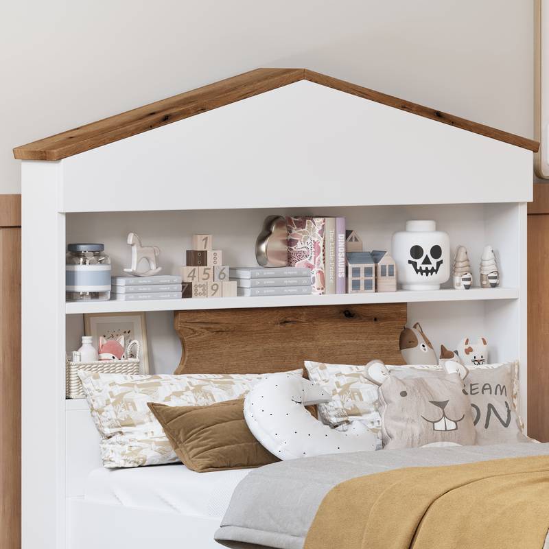 Cozy House Bed Set with Stylish Storage