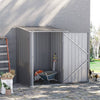 Outsunny Garden Storage Shed - Stylish & Secure Tool House