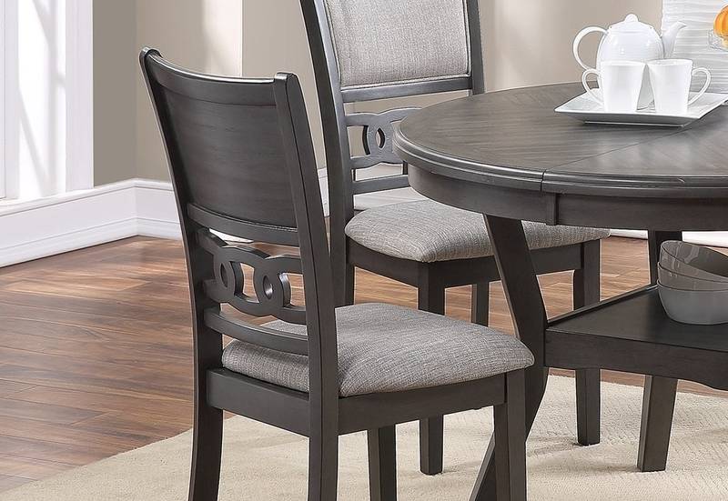 Cozy Grey Accent Chairs - Stylish Comfort for Dining & Breakfast Spaces