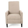 Luxe Linen Push-Back Chair