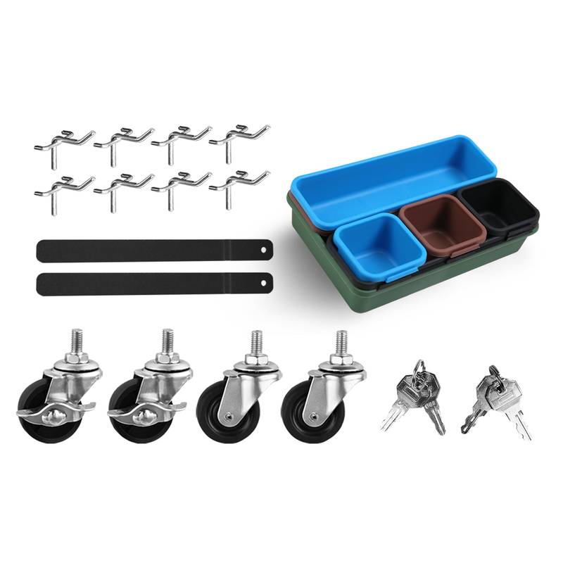 Rolling Tool Chest on Wheels - Mobile Storage Organizer