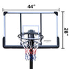 Portable Adjustable Basketball Hoop with Stable Base
