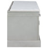 Cozy Storage Bench with Cushioned Seat