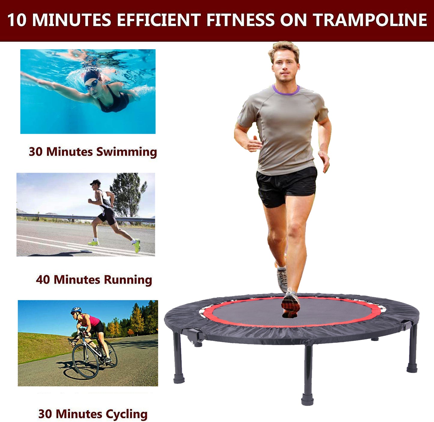 TrampFit: Indoor Fitness Rebounder