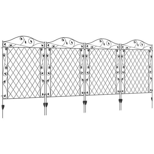 Charming Steel Garden Barrier Panels