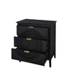 Chic Hollow-Carved 3-Drawer Storage Chest