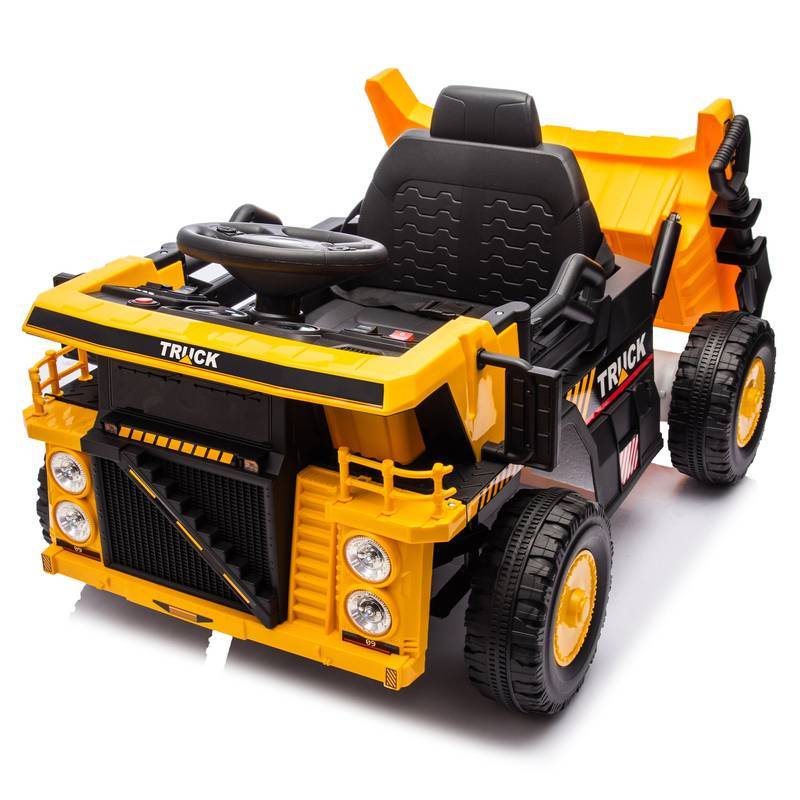 Kids' Joyride Dump Truck with Parental Control & Fun Features!