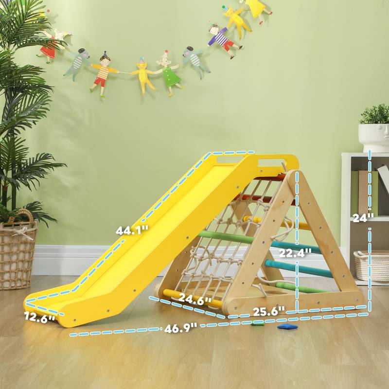 Rainbow Adventure Climber Play Set
