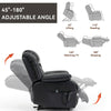 Ultimate Comfort Leather Recliner with Massage & Heat