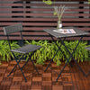 Chic Acacia Deck Tiles - Stylish Outdoor Flooring for Patios & Pools