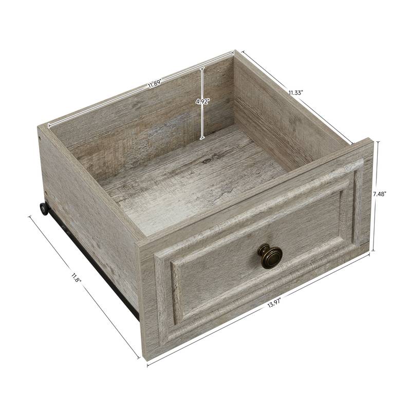Rustic Charm 5-Drawer Dresser