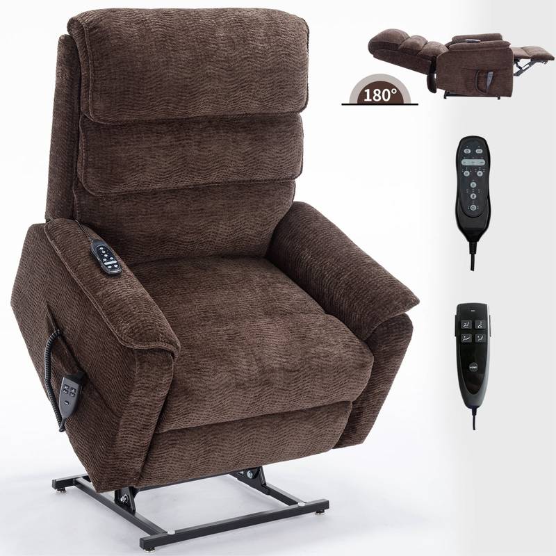 Cozy Comfort Power Lift Recliner with Heat & Massage