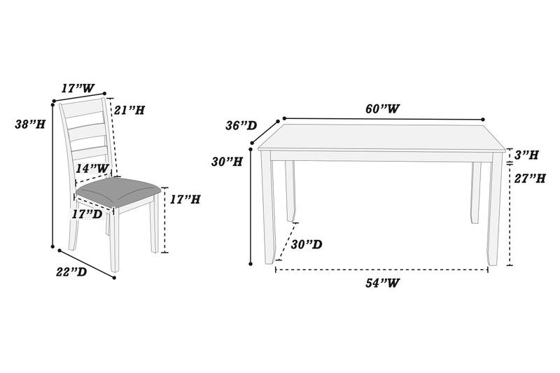 Charming Rustic Dining Set with Cushioned Chairs