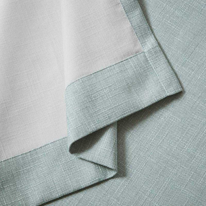 Chic Heathered Blackout Grommet Curtain Panel