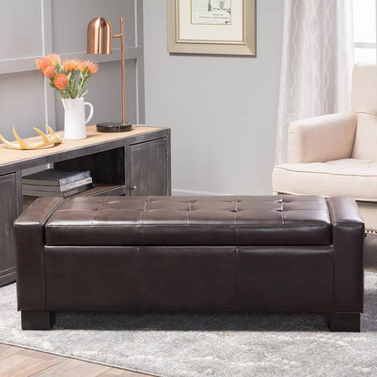 Cozy Guernsey Ottoman
