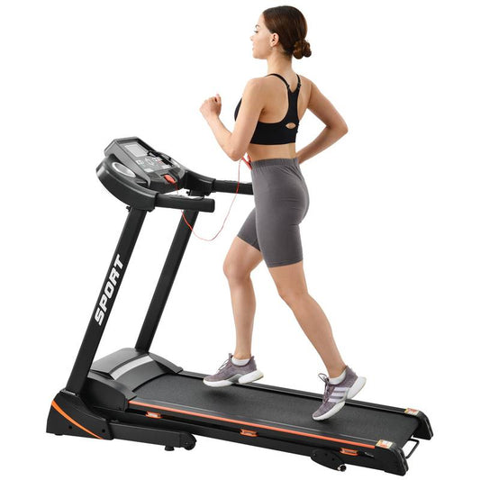 FitFold Electric Treadmill - Your Stylish Workout Buddy!