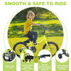 ZUKKA Kiddo Cruiser: Fun Bike with Training Wheels!