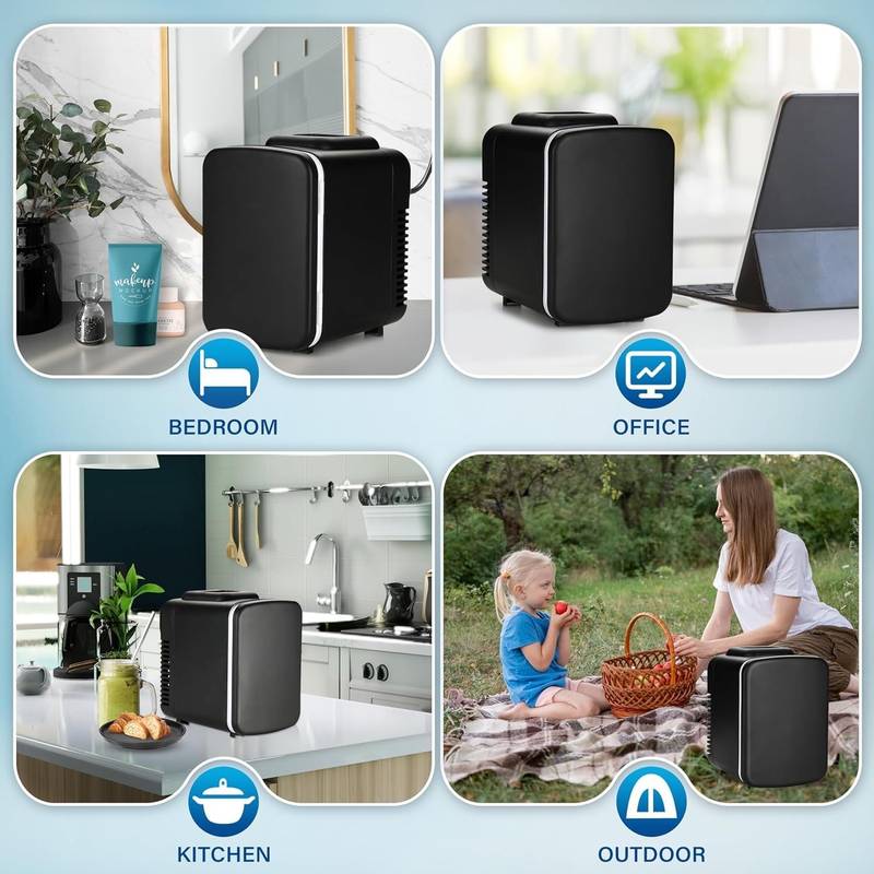 Chill & Warm Mini Cooler: The Perfect Portable Fridge