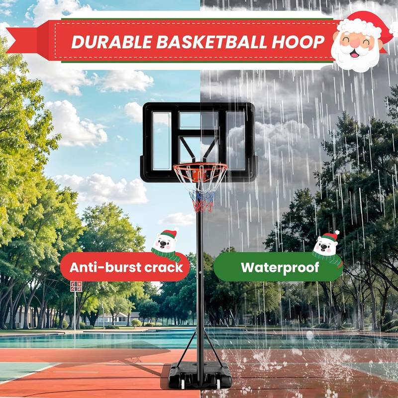 Ultimate Adjustable Basketball Hoop for Fun Anywhere