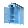 Tiffany Blue Garden Tool Shed with Waterproof Roof