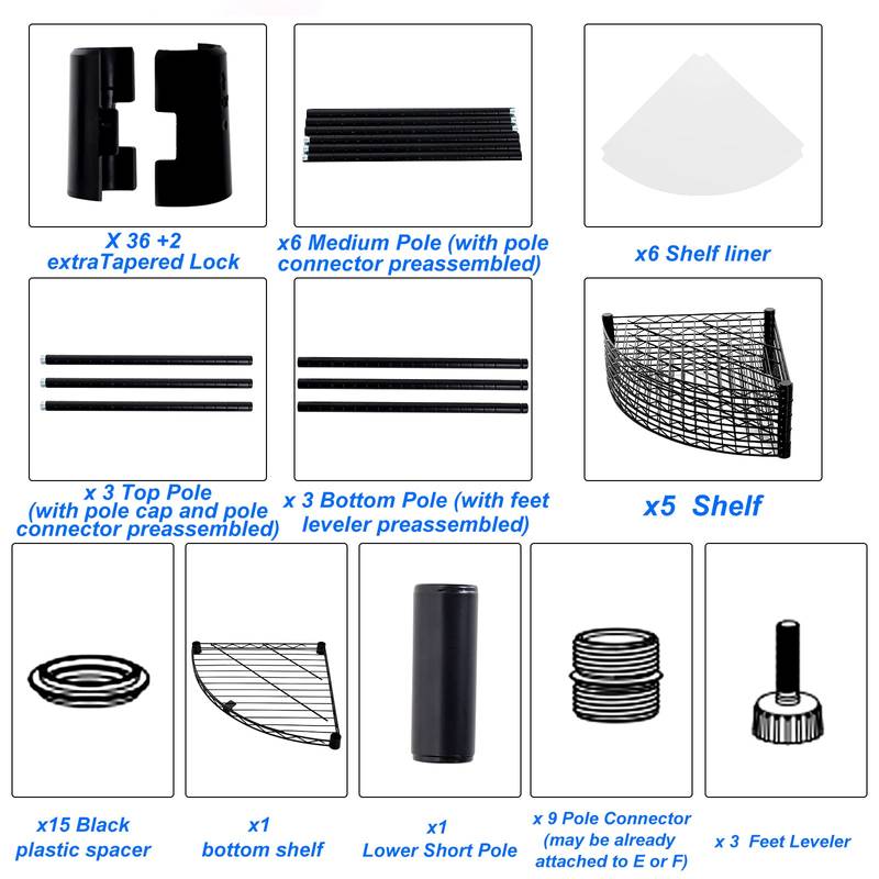 Corner Charm: Adjustable Heavy-Duty Wire Shelf Rack