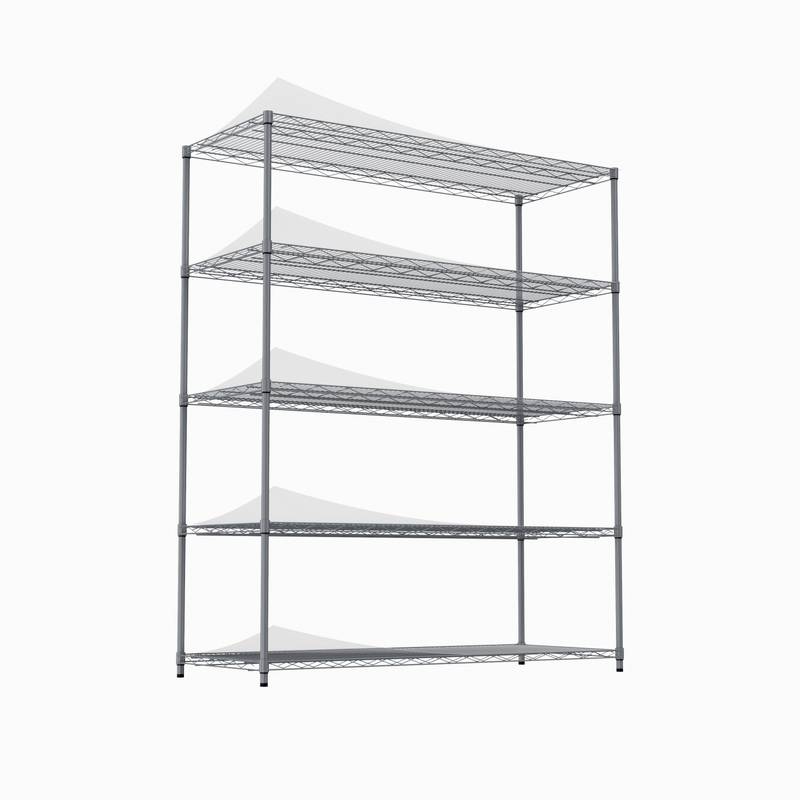 Versatile Heavy-Duty Rolling Shelving Unit