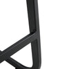 Sleek Black Barstool Duo