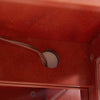 Illuminated Cherry Wine Display Cabinet