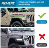 All-Terrain Jeep Fenders for Wrangler Gladiator JT