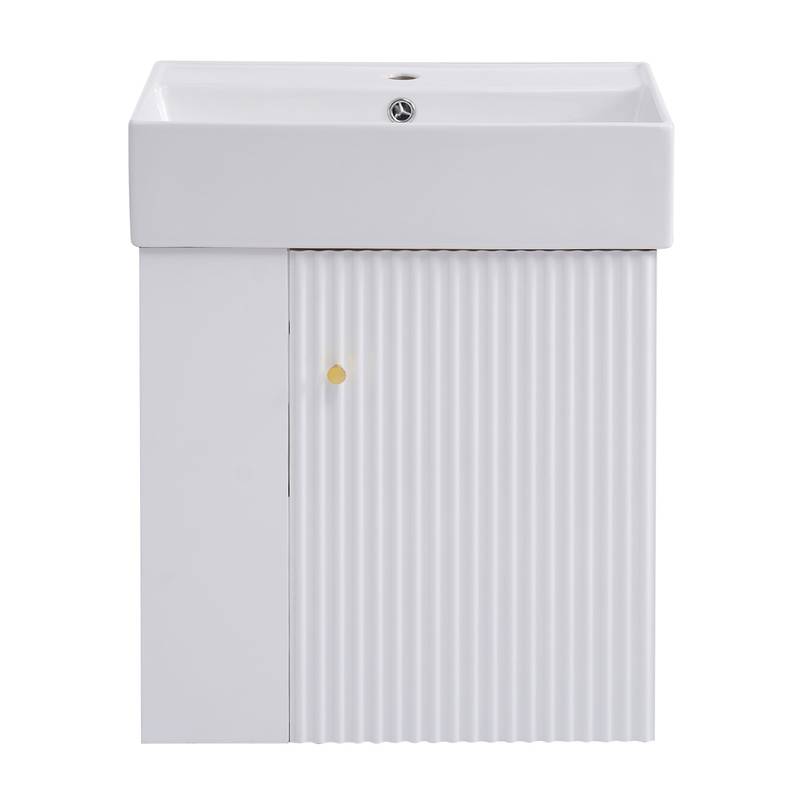 Sleek Floating Vanity for Cozy Bathrooms