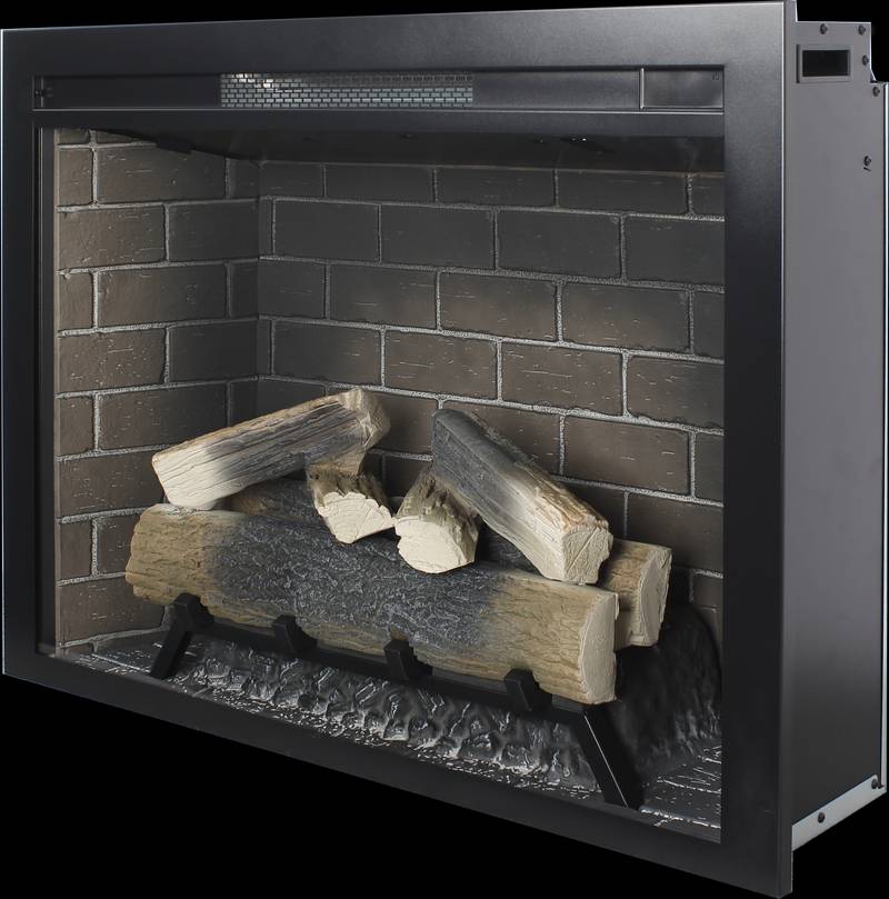 Cozy Glow Infrared Fireplace Insert with Touch Control