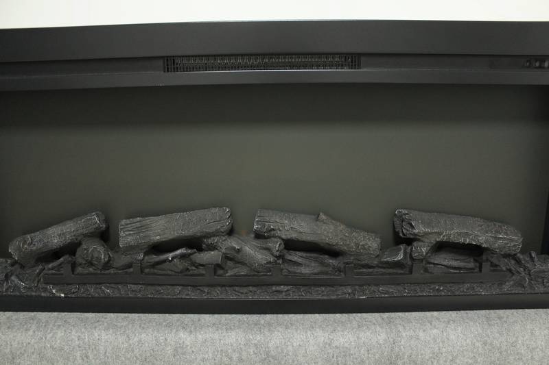 CozyGlow Recessed Electric Fireplace with Remote