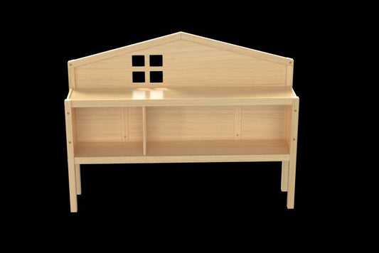 Montessori Headboard Storage Hub
