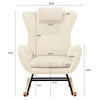 Teddy Comfort Rocker - A Cozy Glider for Every Room