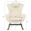 Teddy Comfort Rocker - A Cozy Glider for Every Room