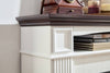 Cozy Farmhouse Fireplace TV Stand