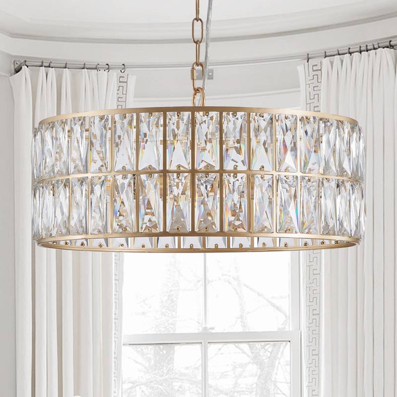 Glamour Glow Crystal Chandelier