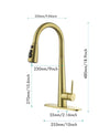 Sleek Pull-Down Kitchen Faucet