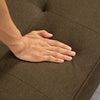 Cozy Modern Futon Sofa Bed with Armrests