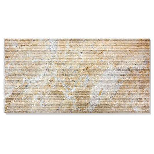 Golden Flute Marble Wall Accent
